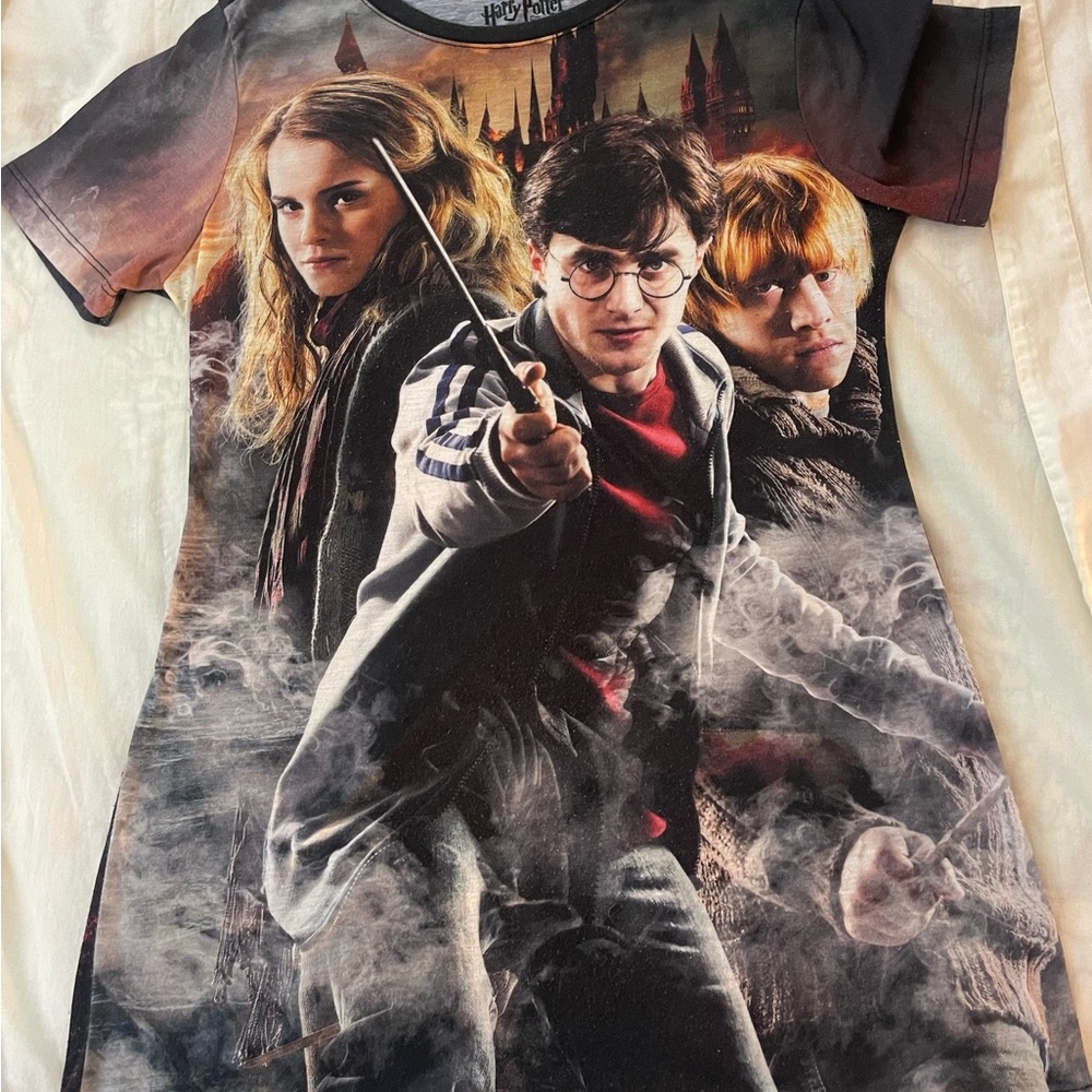 Warner Bros. Harry Potter Trio Short Sleeve Tee - Deathly Hallows
